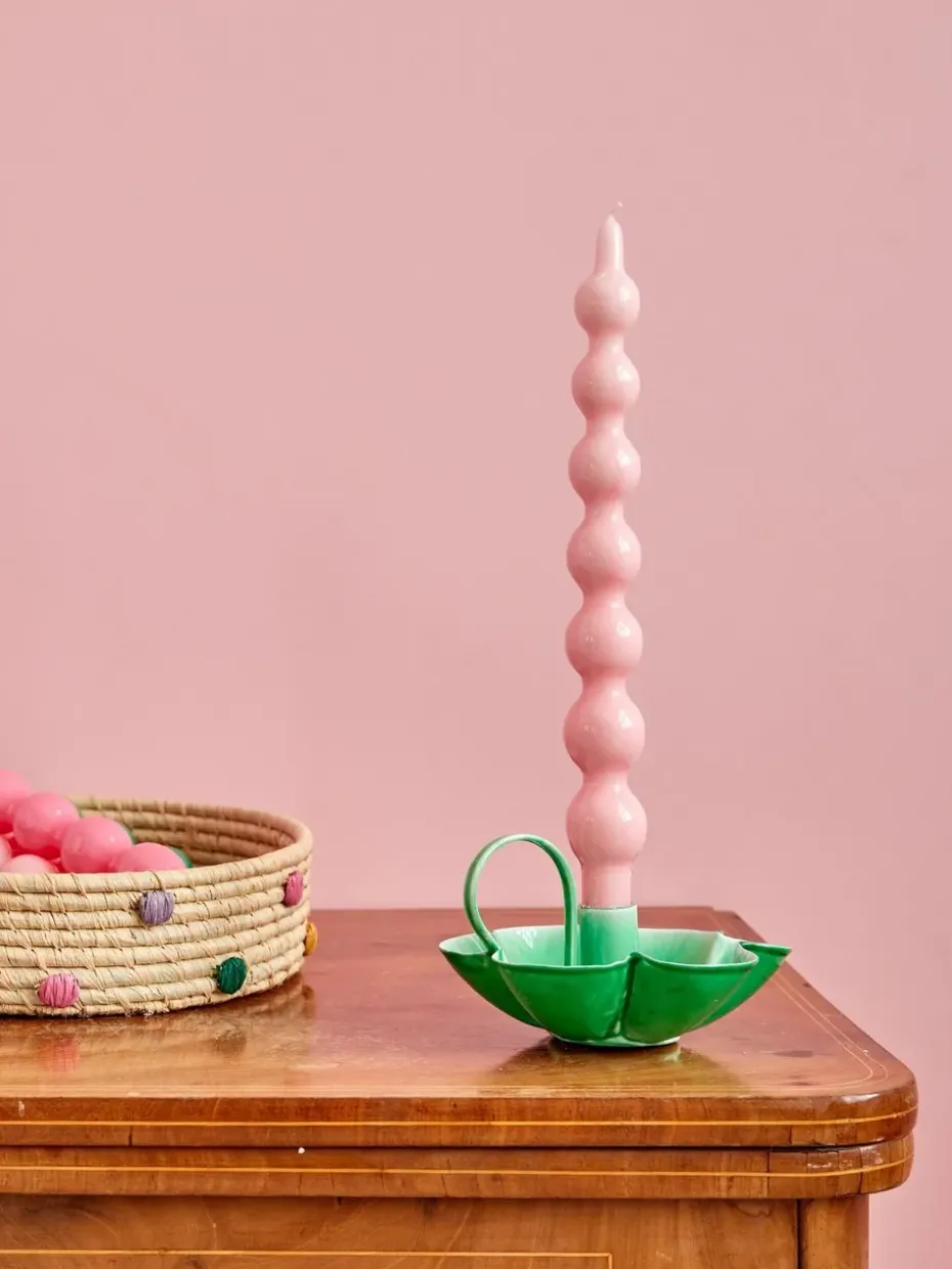 Rice candles 30.2 cm 2-pack, Soft pink