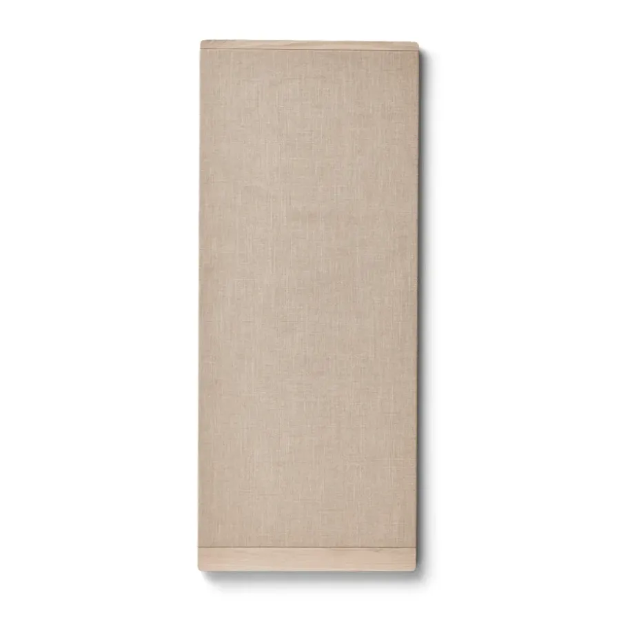 Rim notice board 60x145 cm, White oak