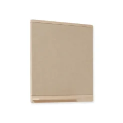 Rim pinboard 75x75 cm, White oak
