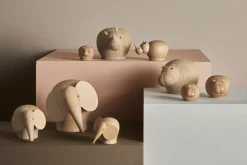 Rina wooden rhino, Medium