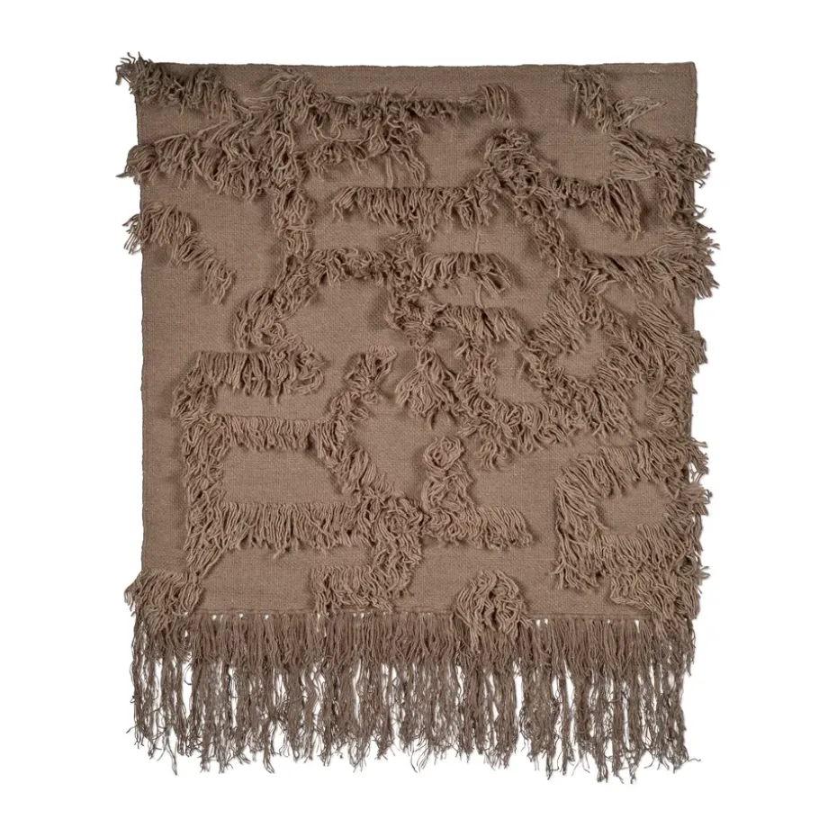 Rio wall hanging 100x100 cm, Cappuccino