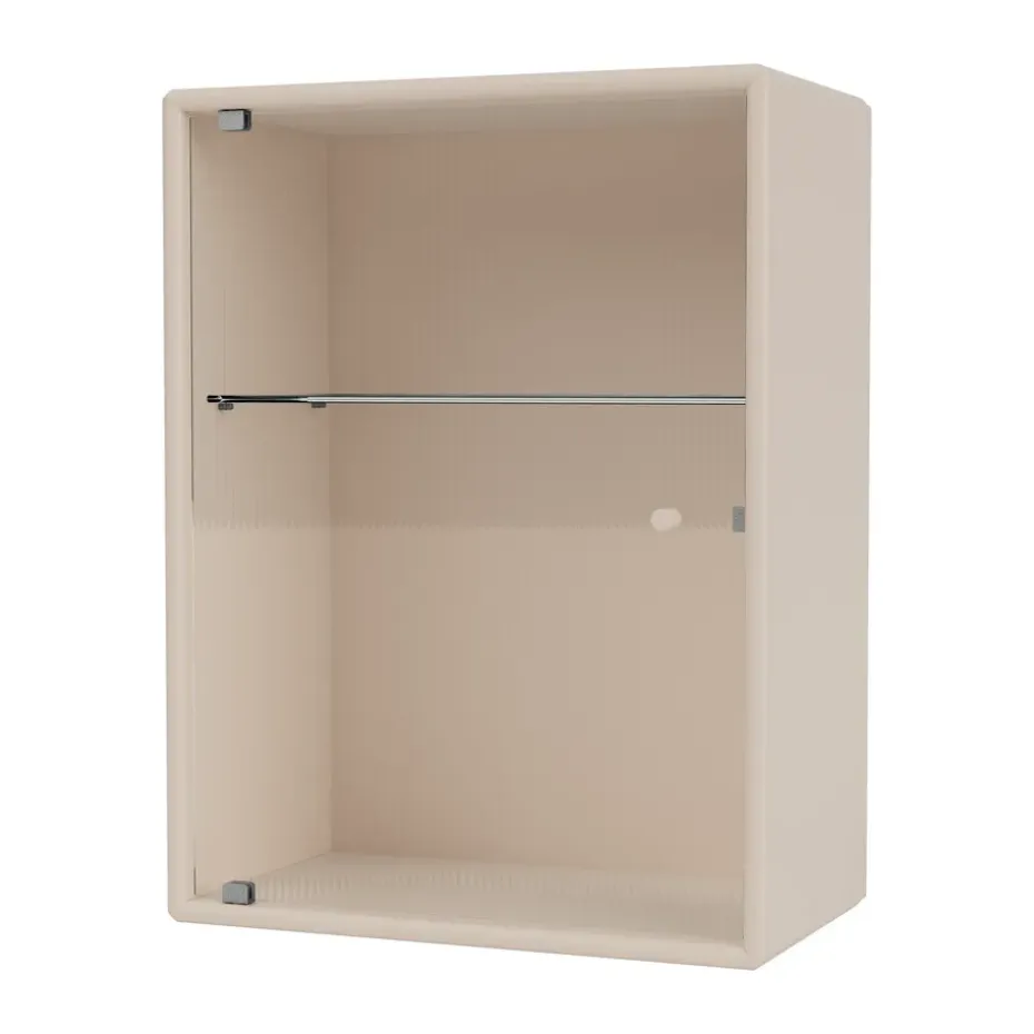 Ripple bathroom cabinet 35.4x46.8x20 cm, Clay