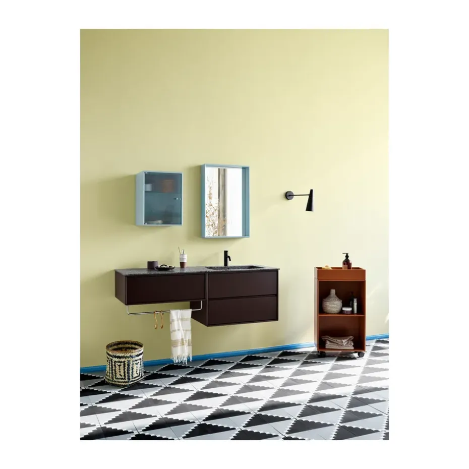 Ripple bathroom cabinet 35.4x46.8x20 cm, Flint