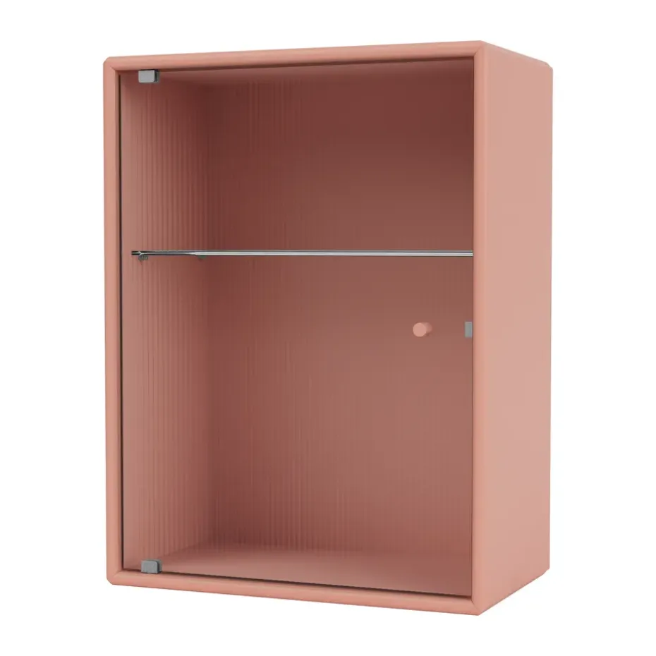 Ripple bathroom cabinet 35.4x46.8x20 cm, Rhubarb