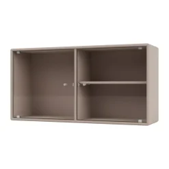 Ripple I display cabinet 69.6x35.4x20 cm, Mushroom