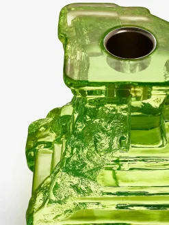 Rocky Baroque candle sticks 95 mm, Kryptonite