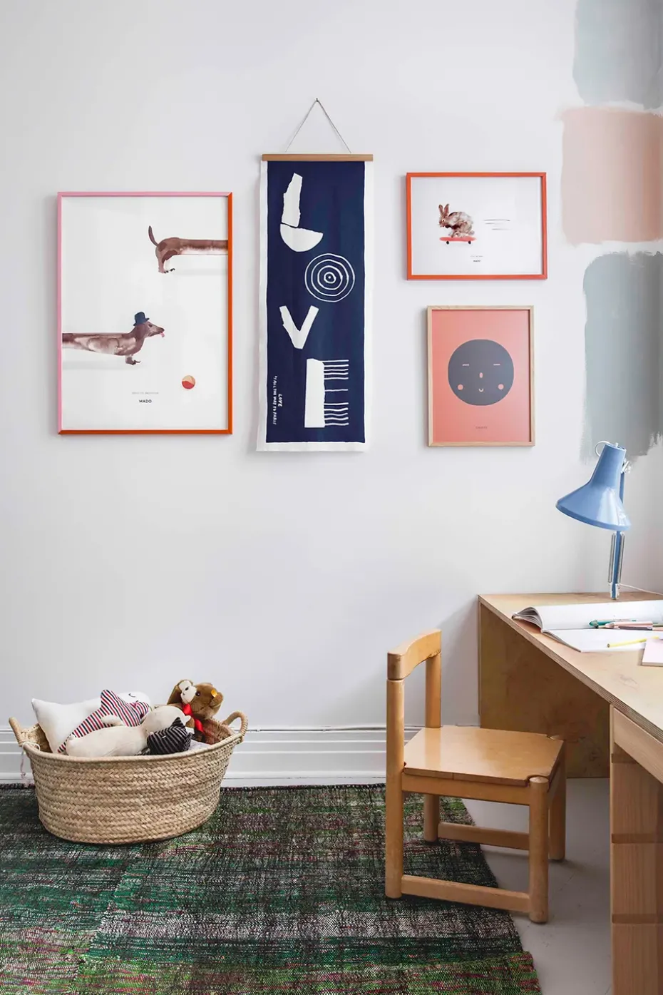 Rocky the Rabbit poster, 30x40 cm