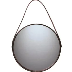 Ørskov mirror brown, Ø 50 cm
