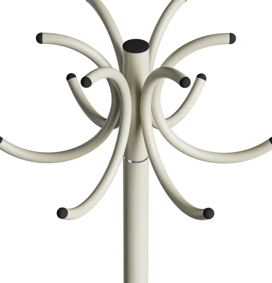 S70-12 coat rack, Beige texture