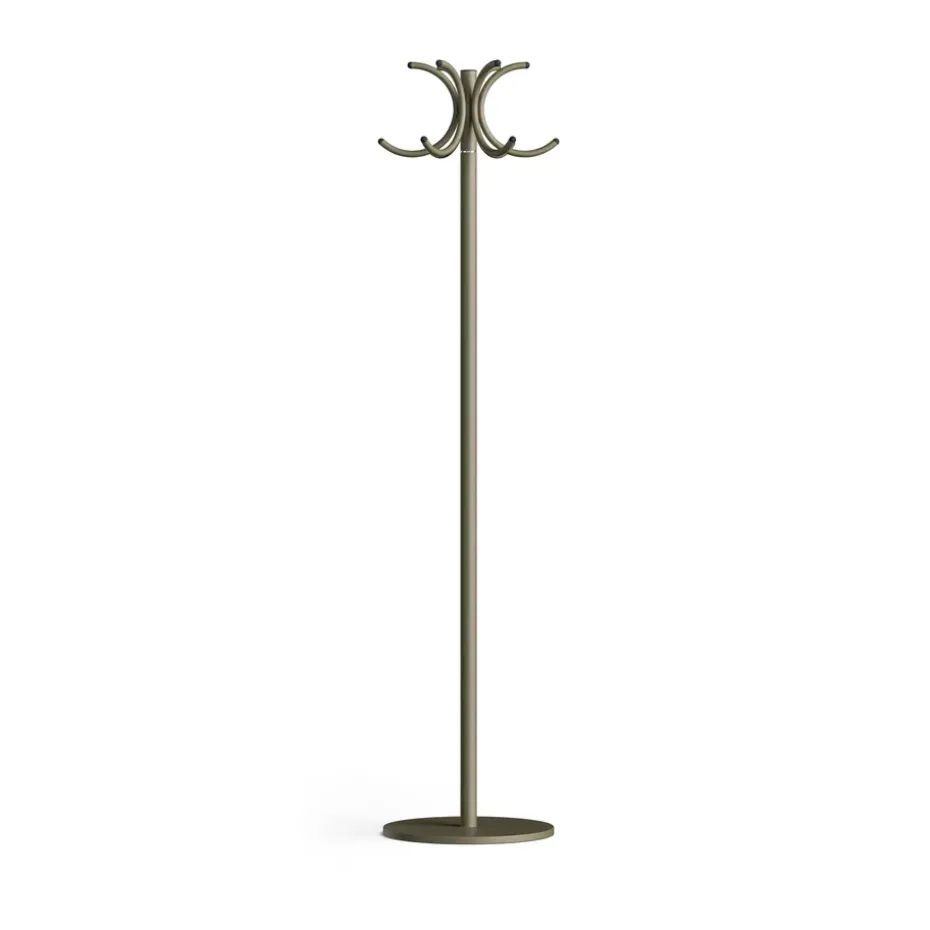 S70-12 coat rack, Gray-green texture
