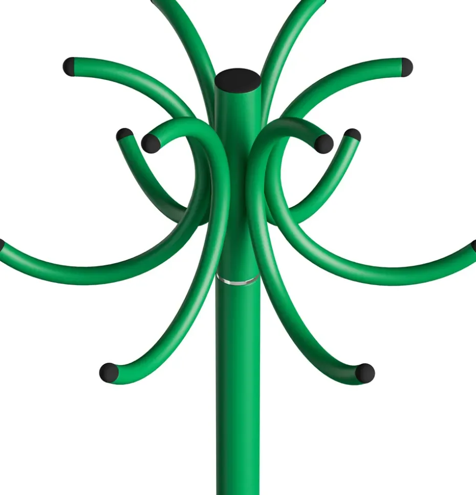 S70-12 coat rack, Green texture