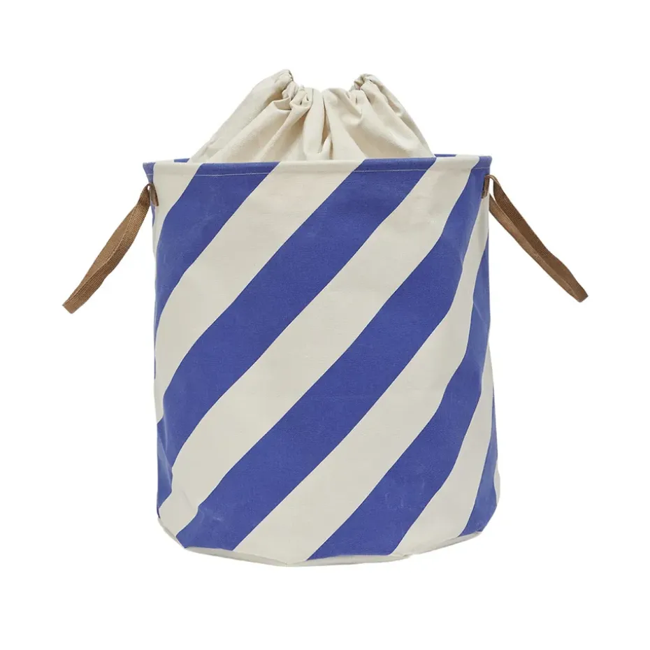 Sakki storage basket 54 cm, Optic blue