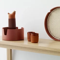 Salon tray Ø 40 cm, rust