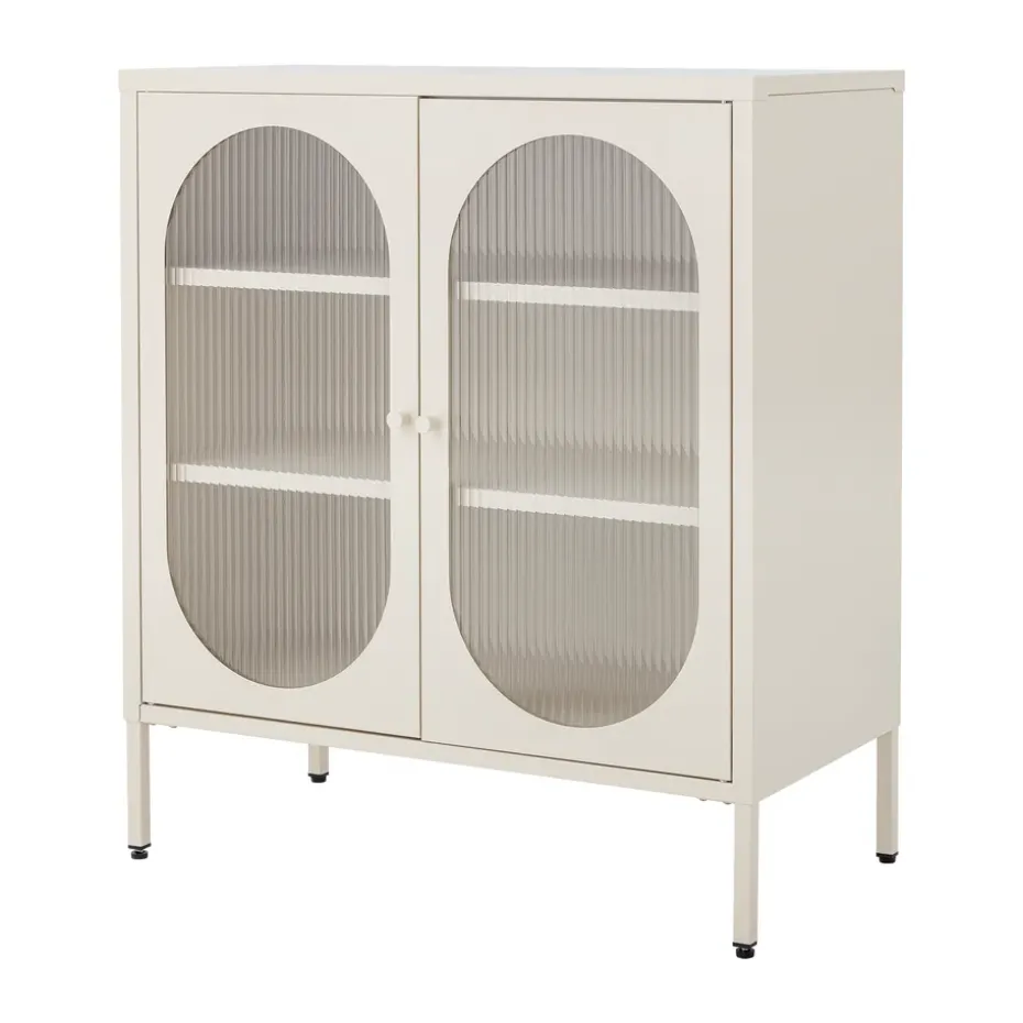 Salvo cabinet 80x40x90 cm, Nature, metal