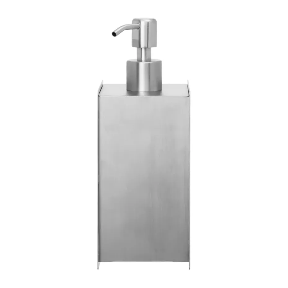 Sama soap pump, Brushed stainless steel