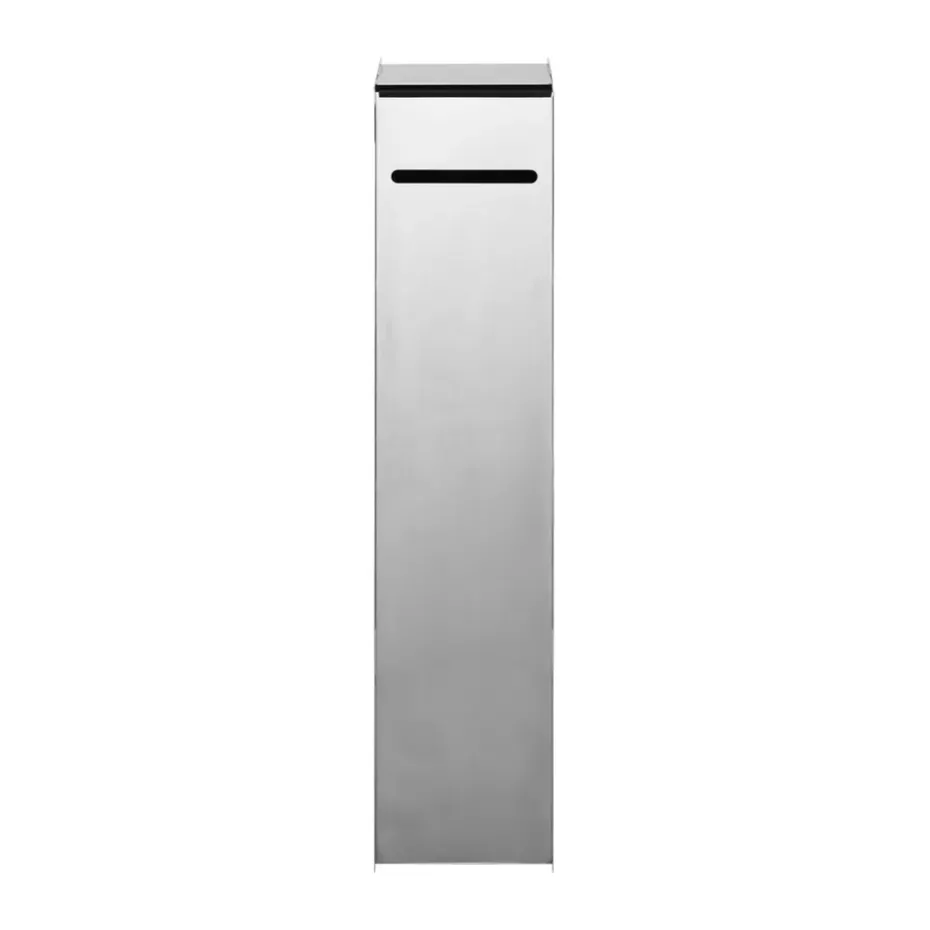 Sama toilet paper holder, Brushed stainless steel