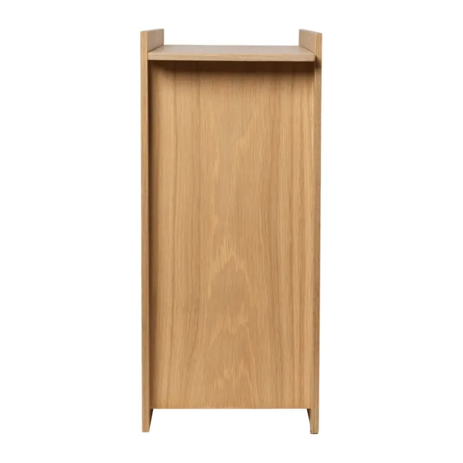 Sama waste bin, Oak, 50 L