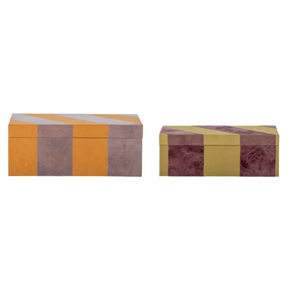 Samira bowl with lid 2-pack, Orange