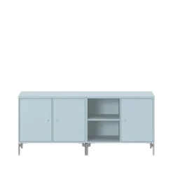 Save side table, Flint 148, chrome legs