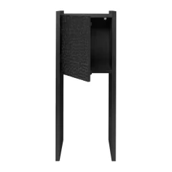 Scarni cabinet, Dark stained ash, 38x40x100 cm