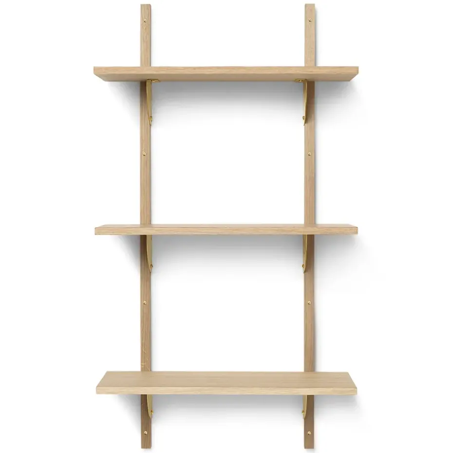 Sector shelfS/L, Oak-bronze