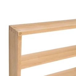 Sector wall shelf, Oak, 50x50x10 cm