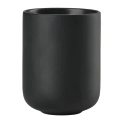 Sensu toothbrush mug Ø7.4x9.5 cm, Black