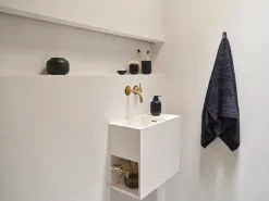 Sensu toothbrush mug Ø7.4x9.5 cm, Black