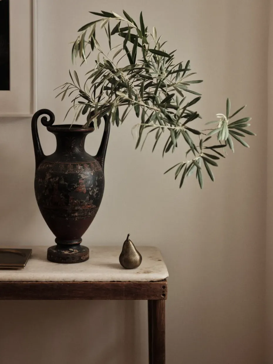 Sentimant decoration pear, Brass