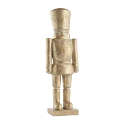 Serafina figurine nutcracker 32 cm, Antique gold light