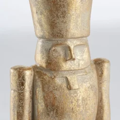 Serafina figurine nutcracker 32 cm, Antique gold light