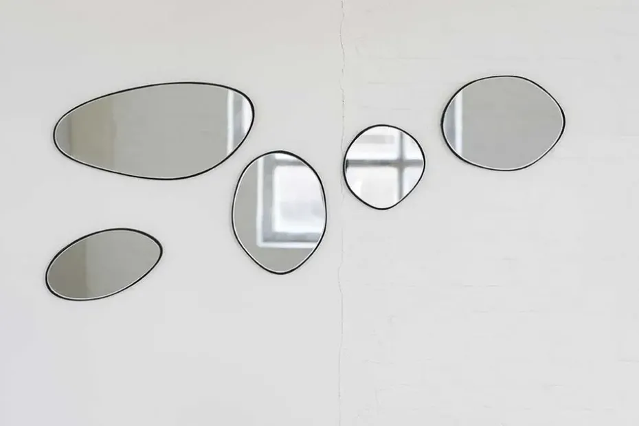 Sera's mirror L 54.5x113 cm, Black