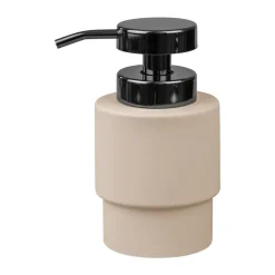 Shades soap dispenser high, Linen