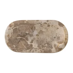 Shao tray marble 24.5x12.5 cm, Natural