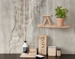 Shelf 1 wall shelf 40 cm, Oak