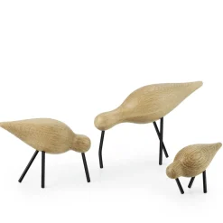 Shorebird oak-black, large
