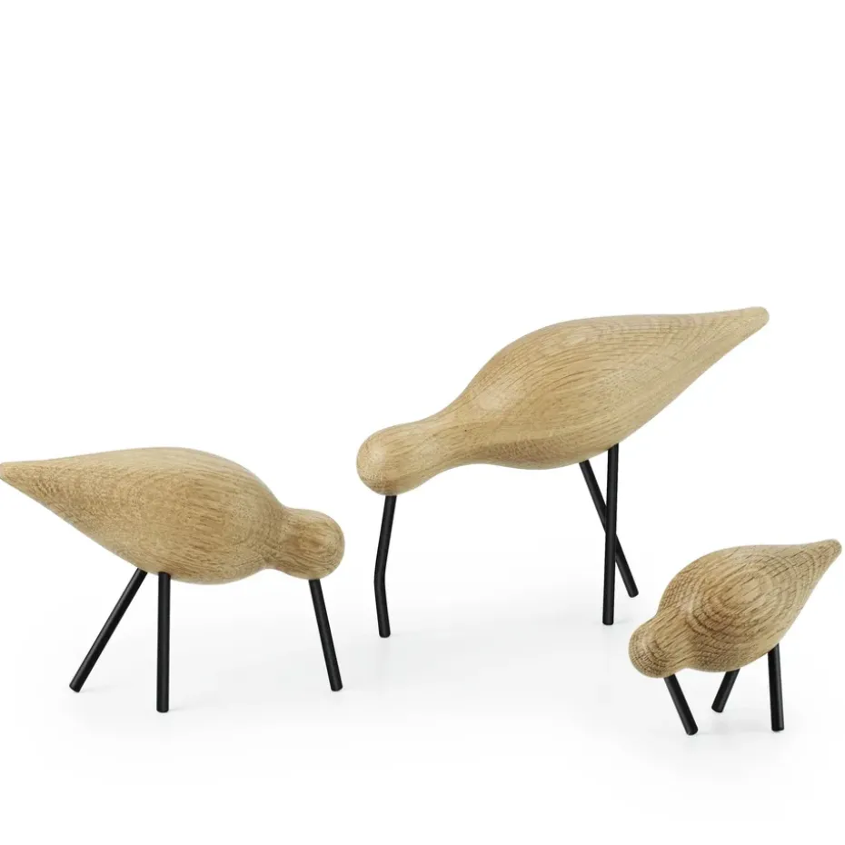 Shorebird oak-black, large