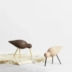 Shorebird walnut-brass, medium