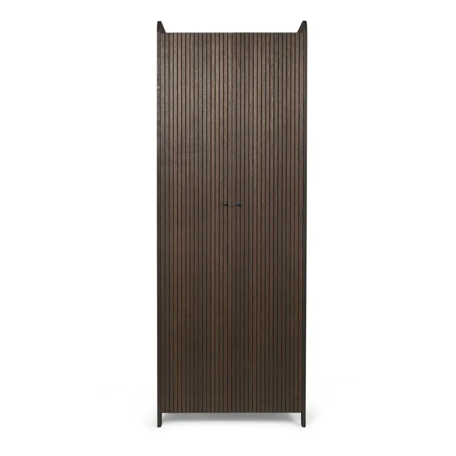 Sill Tall cabinet, Dark stained oak