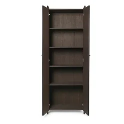 Sill Tall cabinet, Dark stained oak