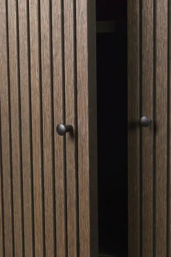 Sill Tall cabinet, Dark stained oak