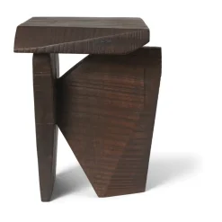Silva Piece decoration, Dark stained mango wood