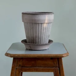 Simona flower pot 16 cm, Grey