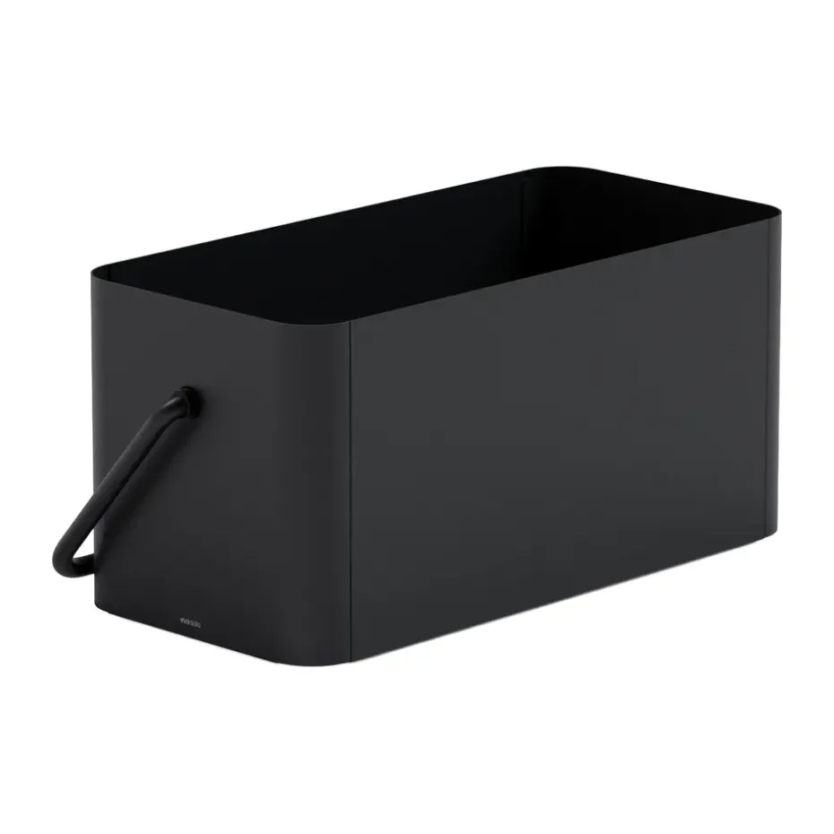 Simply Grow balcony box 20x42x20 cm, Black