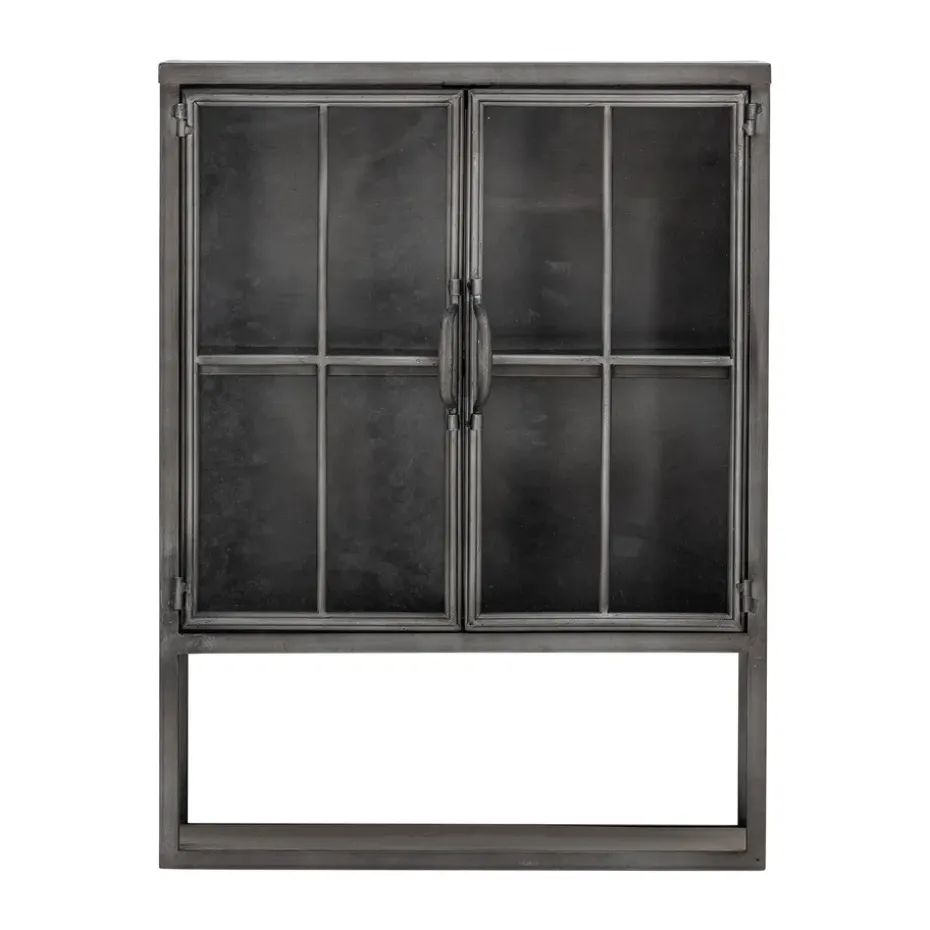 Sindre cupboard 46x21.5x61 cm, Black, metal