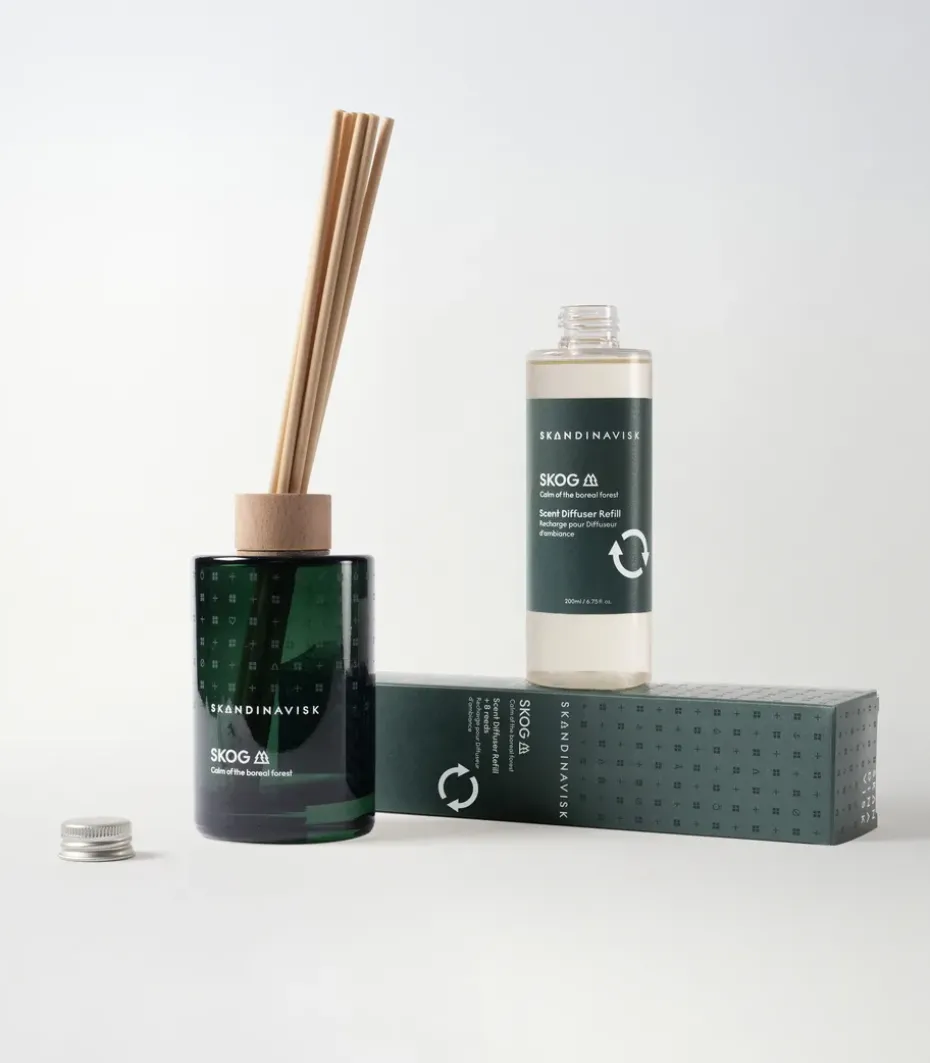 Skandinavisk refill to fragrance sticks 200 ml, Skog