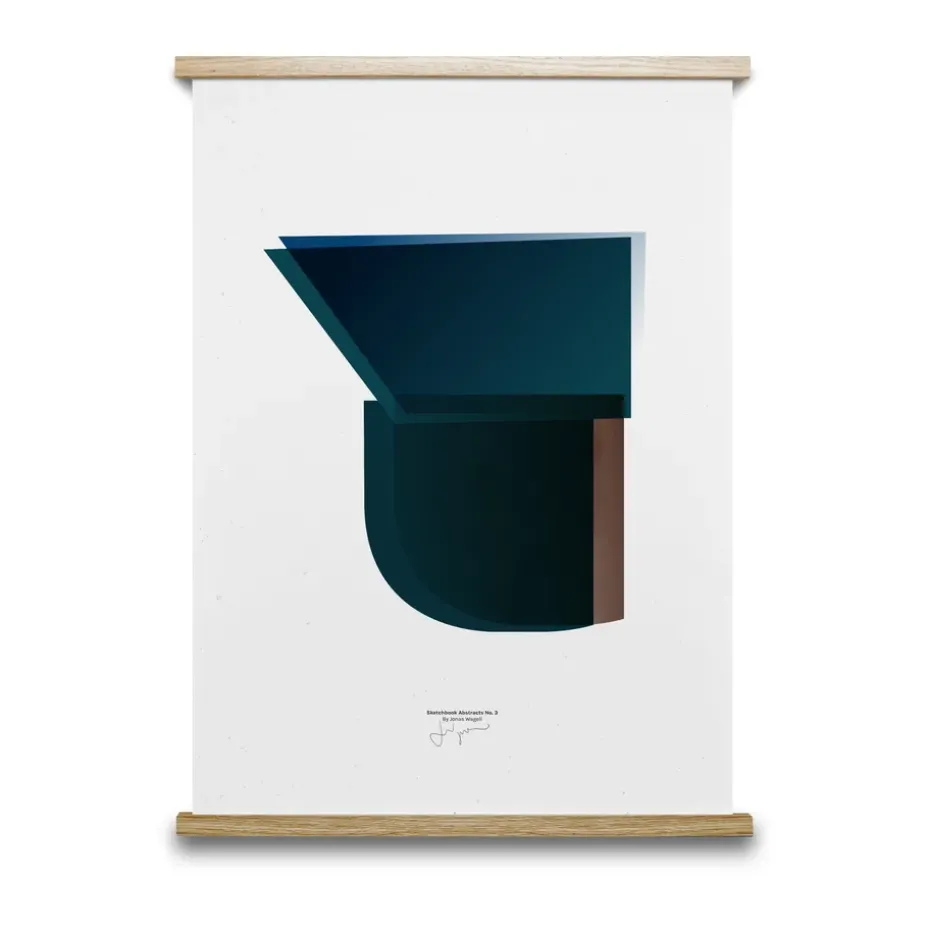 Sketchbook Abstract 03 poster, 30x40 cm