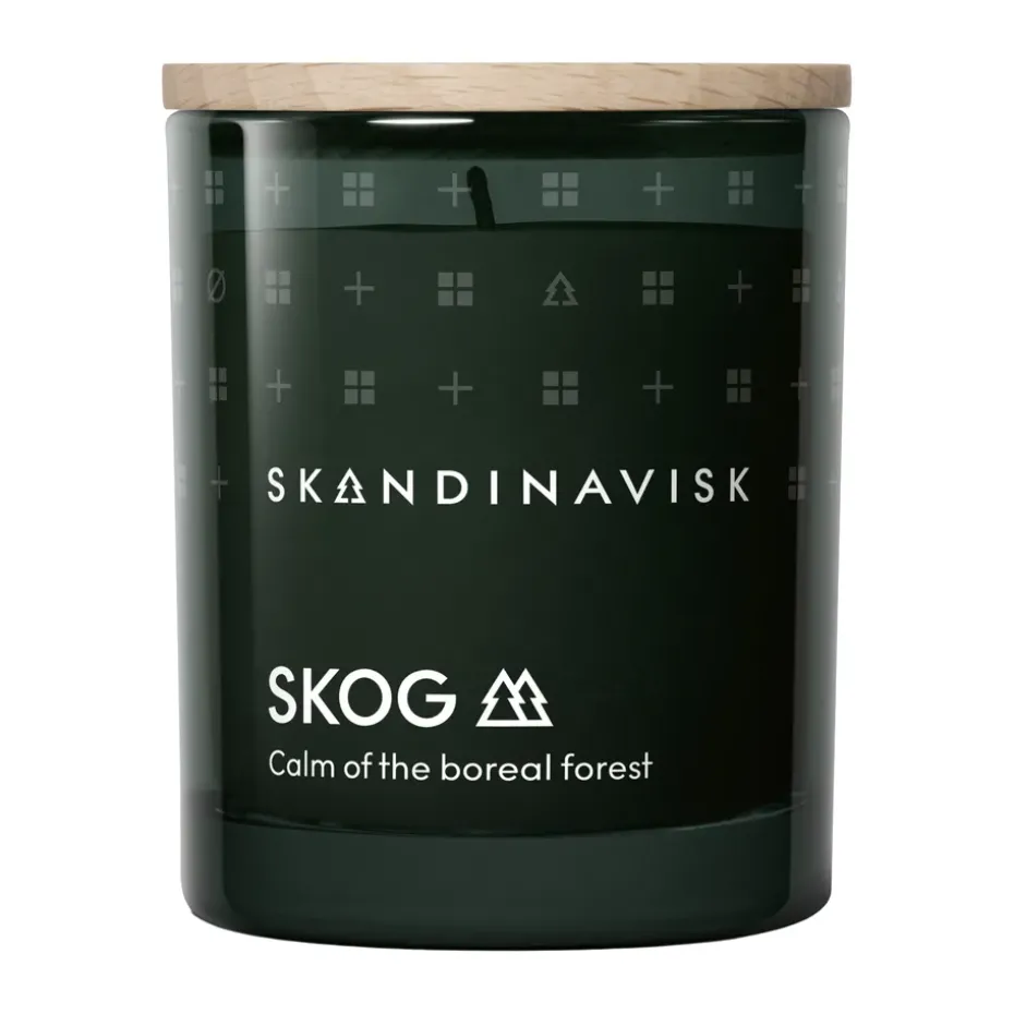 Skog scented candle with lid, 65 g
