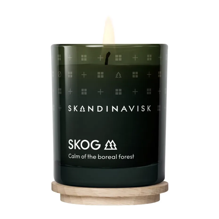 Skog scented candle with lid, 65 g