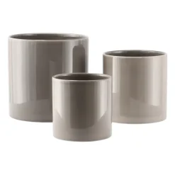 Sleek pot Ø19 cm, Beige